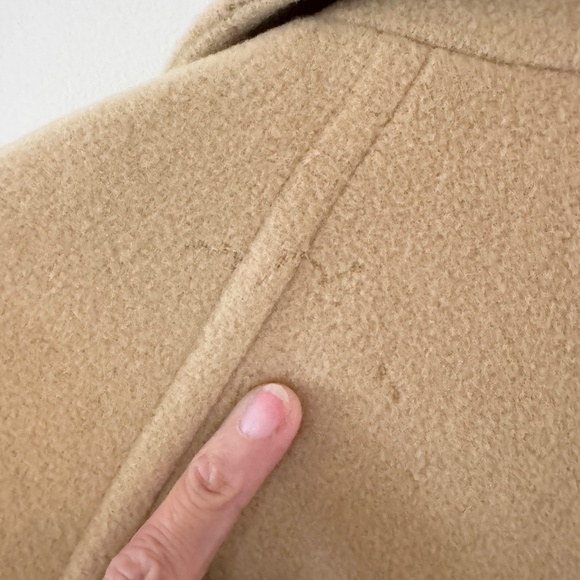 Mondi Sports Vintage Wool Teddy Trench Coat M - Picture 3 of 5